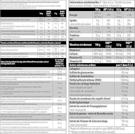 BioTech USA - ARTHRO FORTE Gelenknährstoff 340g - Supplement-Support.com