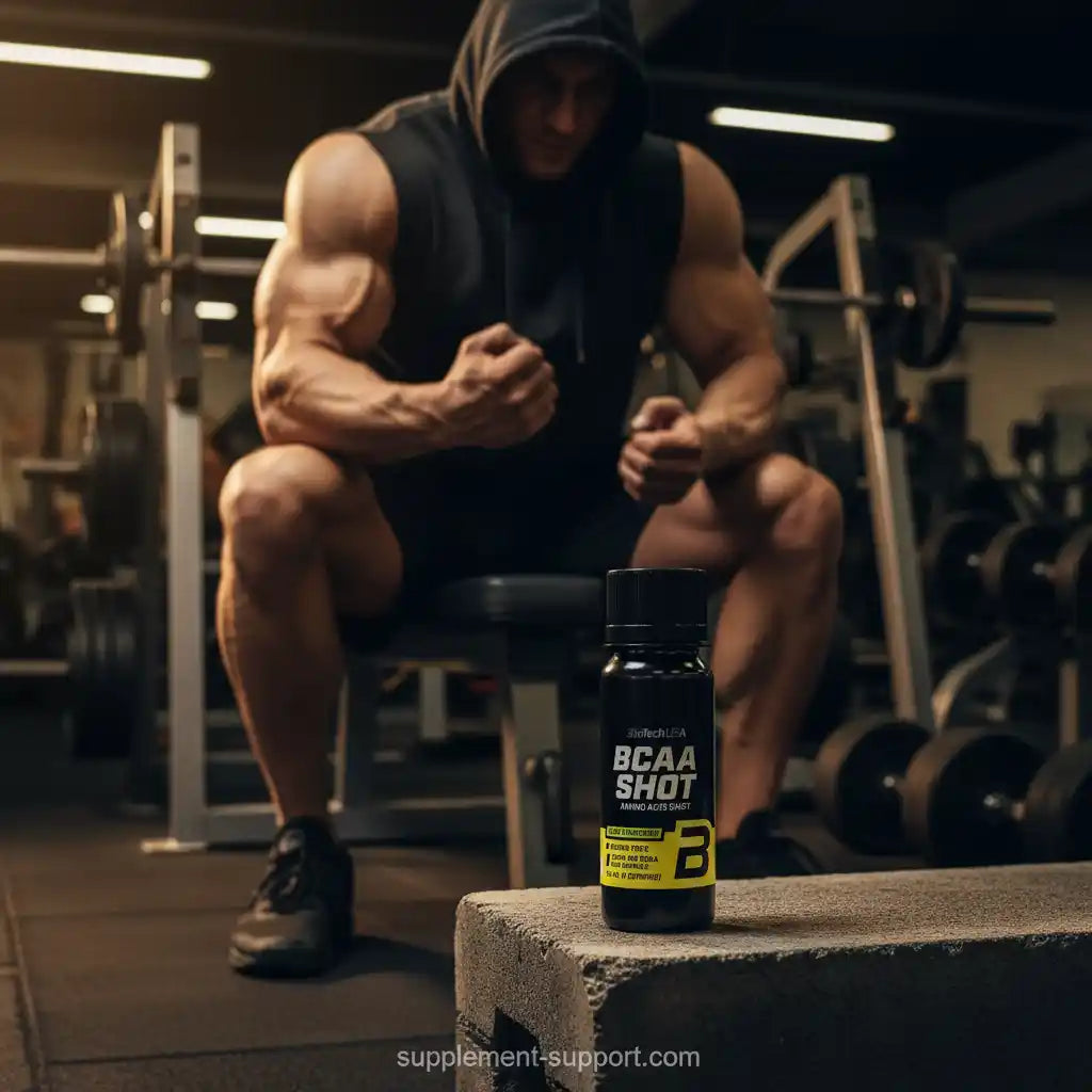 BCAA Shot Aminosäuren für Fitness und Muskelaufbau im Gym