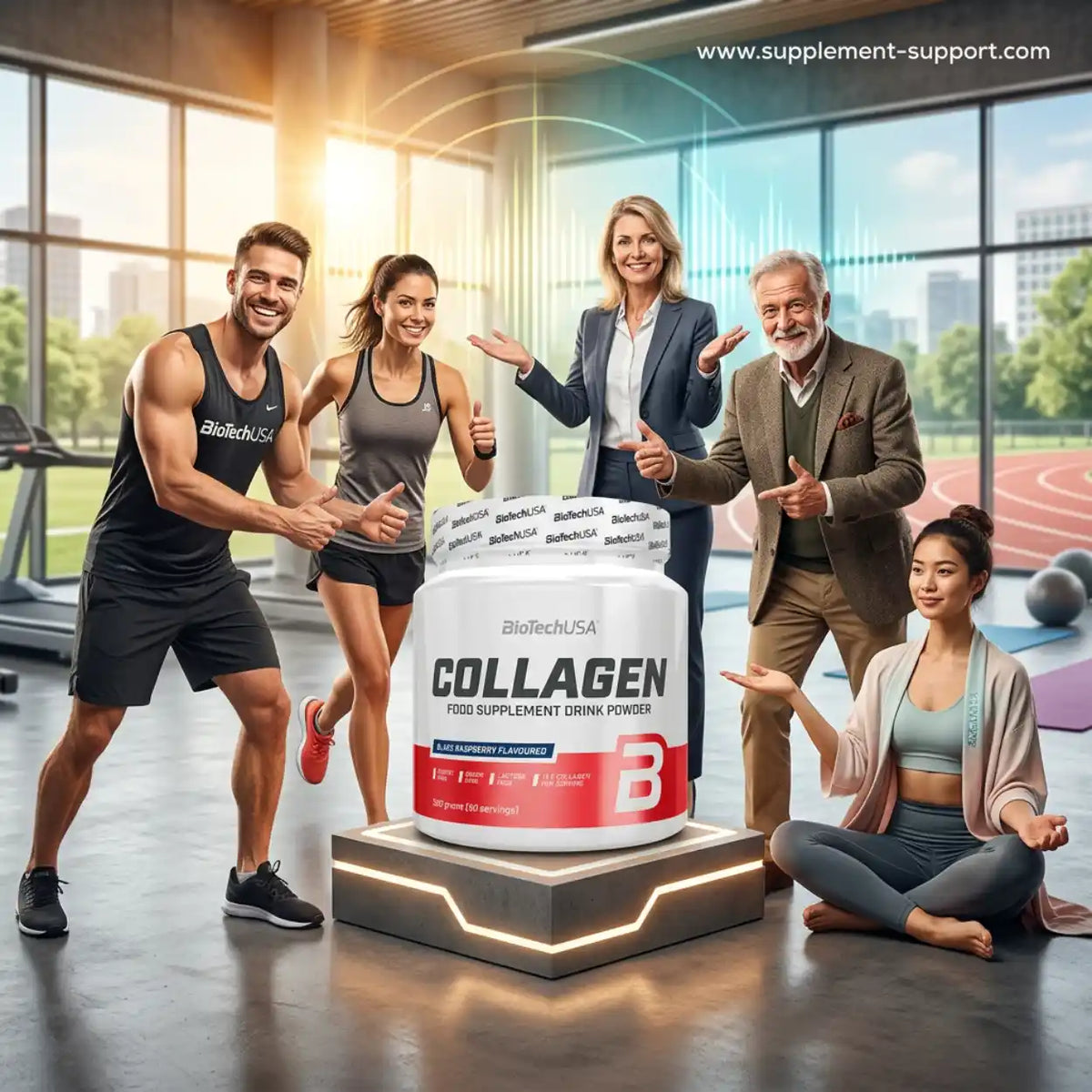 BioTech USA Collagen Pulver 300g