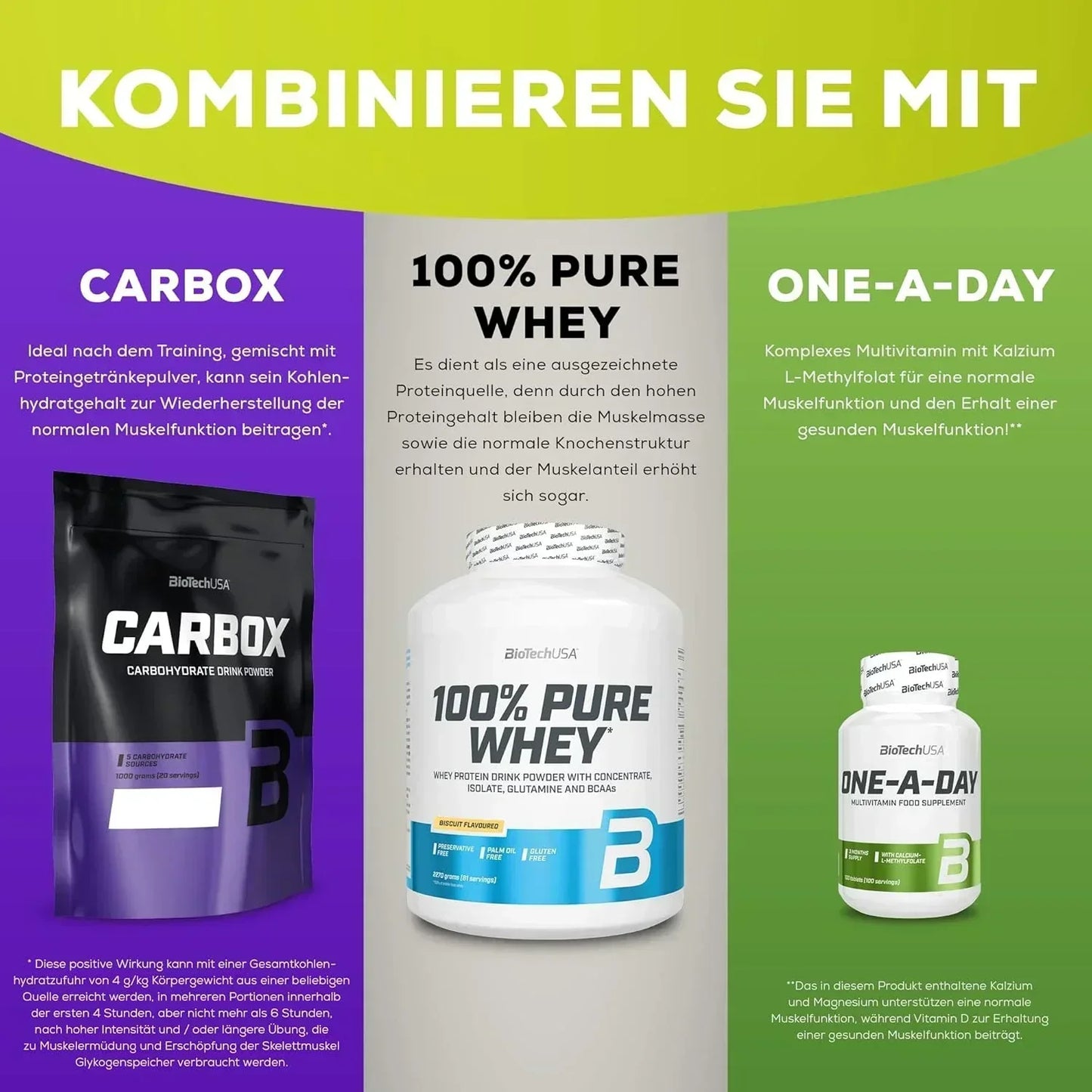 BioTech USA Creatin 500g - Supplement-Support.com