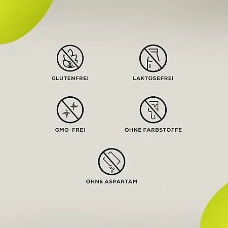 Glutenfrei, laktosefrei, GMO-frei, ohne Farbstoffe und Aspartam – ideale Sportnahrung für Fitness und Laufen