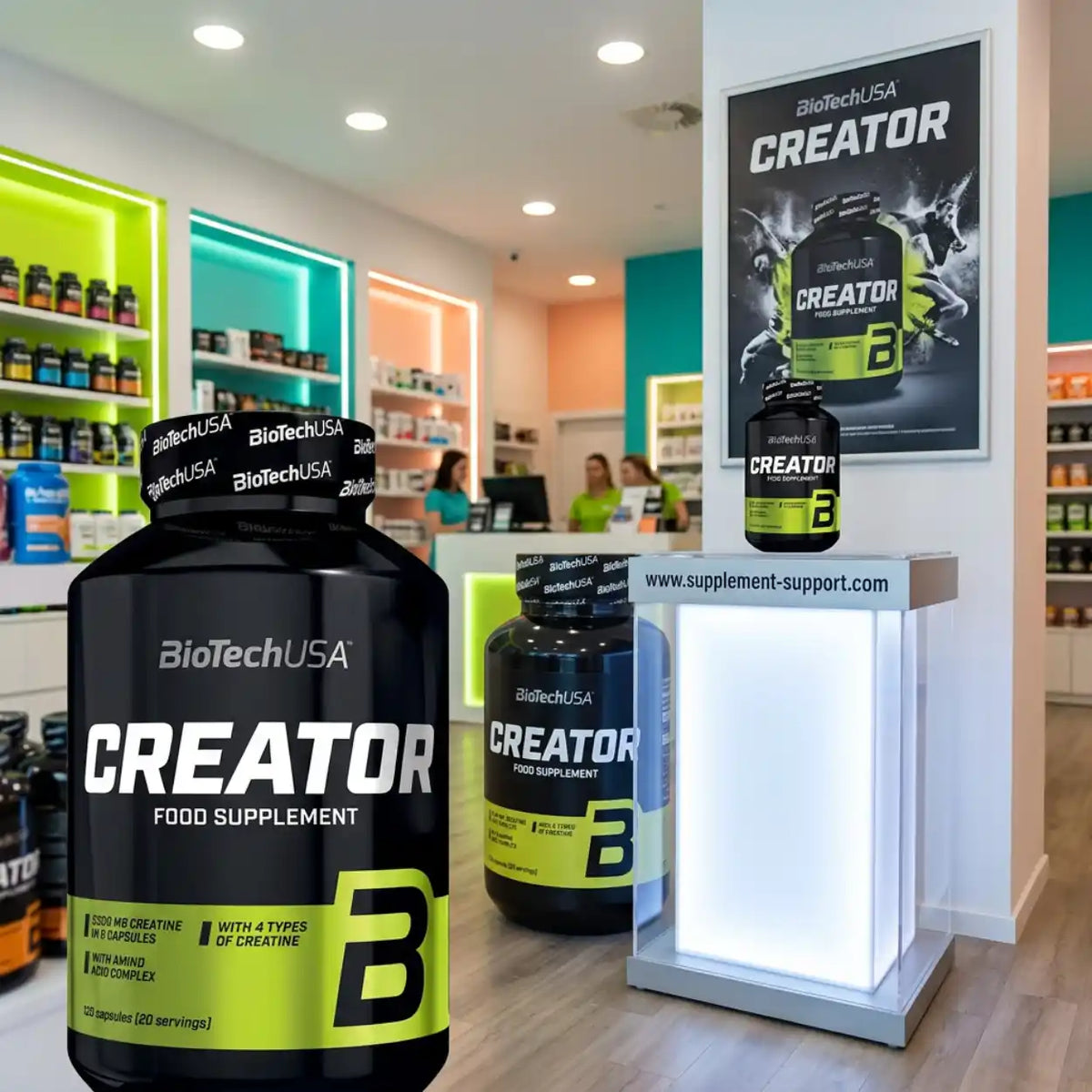 BioTech USA Creator 4 Komponenten Creatin
