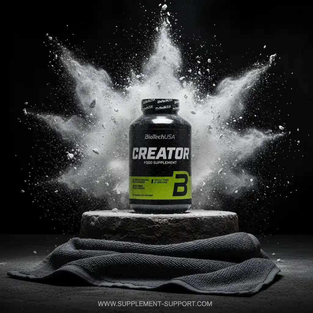 BioTechUSA Creator Nahrungsergänzungsmittel mit Kreatin, ideal für Fitness und Sportler