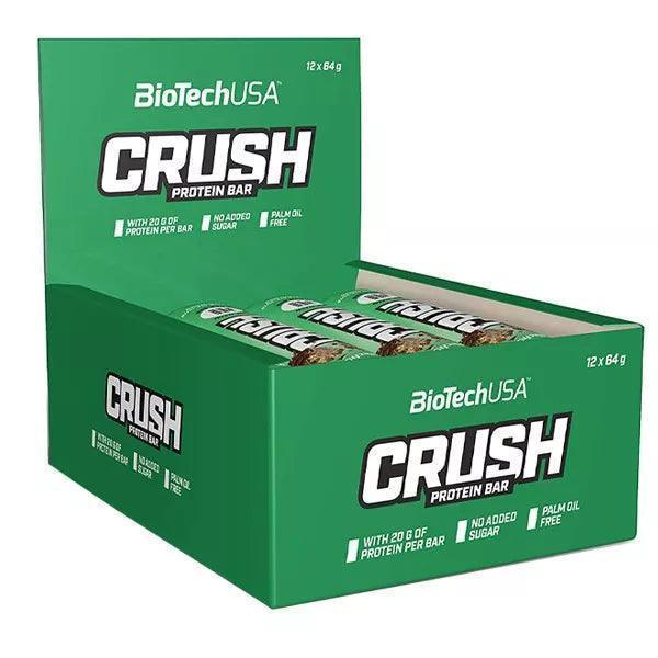 BioTech USA Crush Protein Bar 12x64g - Supplement-Support.com