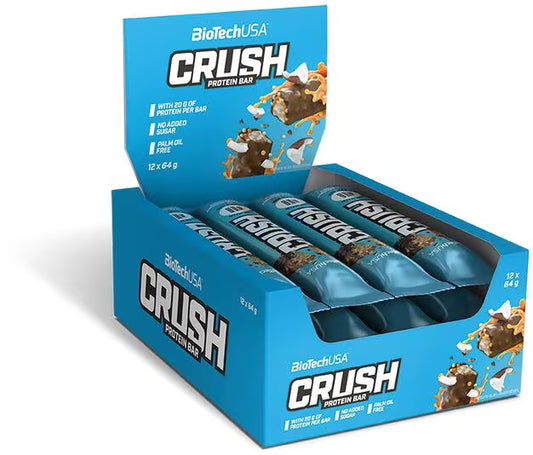 BioTech USA Crush Protein Bar 12x64g