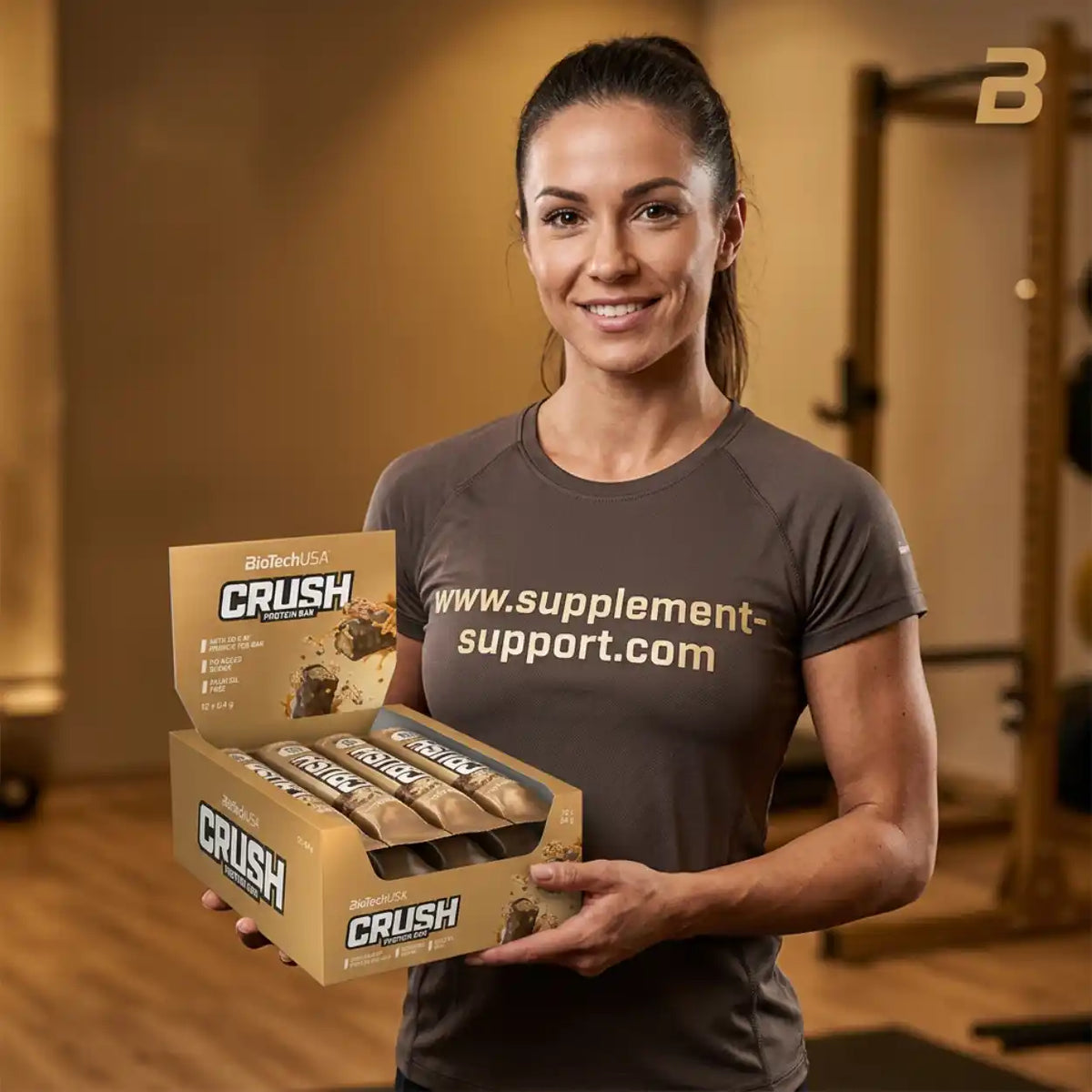 Barre protéinée BioTech USA Crush 12x64g