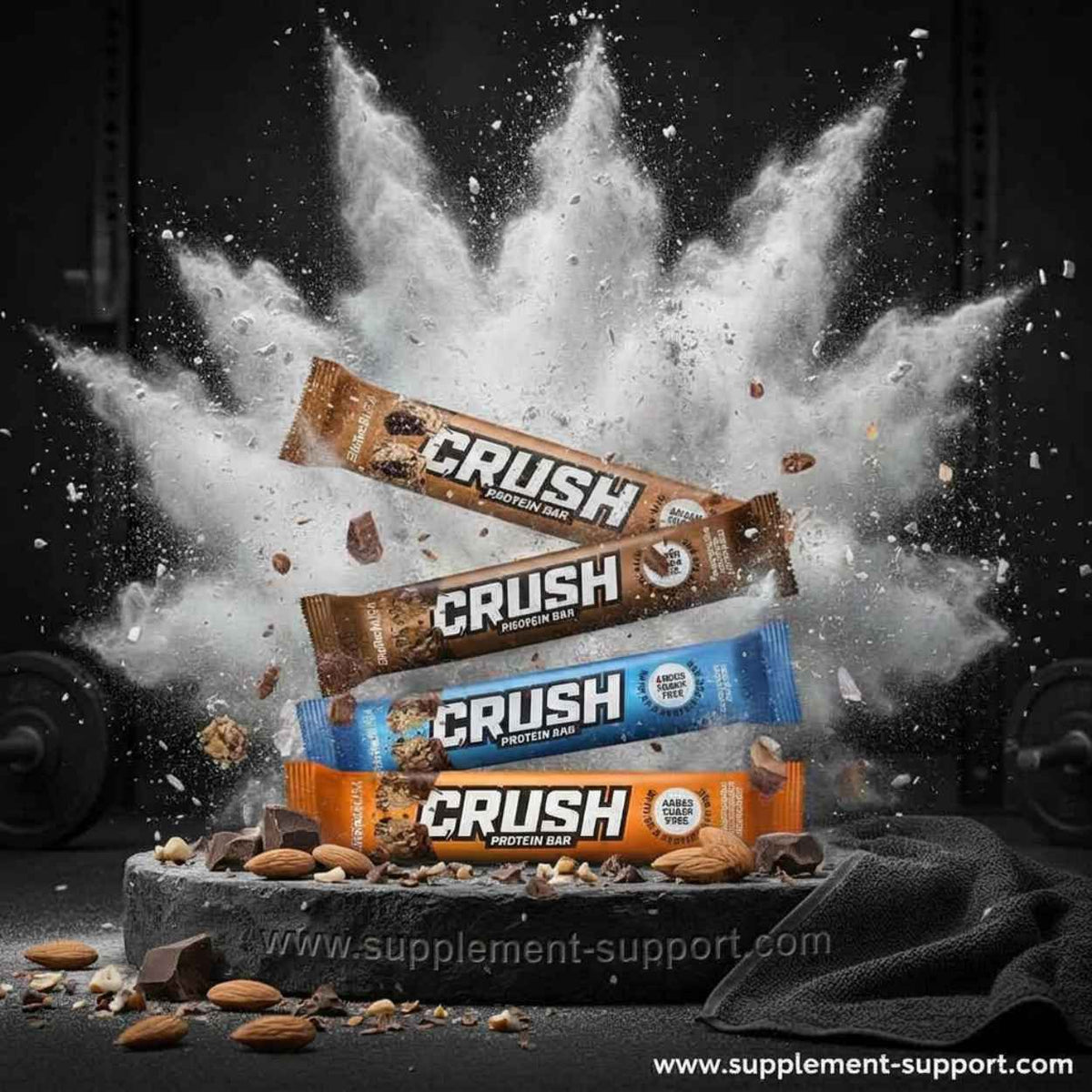 Barre protéinée BioTech USA Crush 12x64g