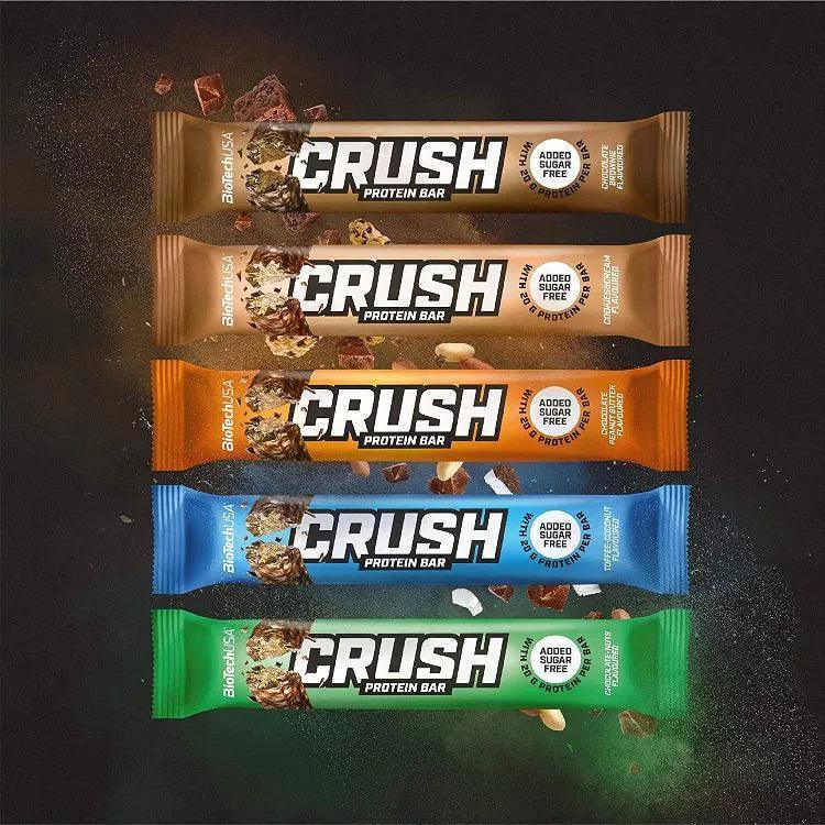 BioTech USA Crush Protein Bar 64g - Supplement-Support.com