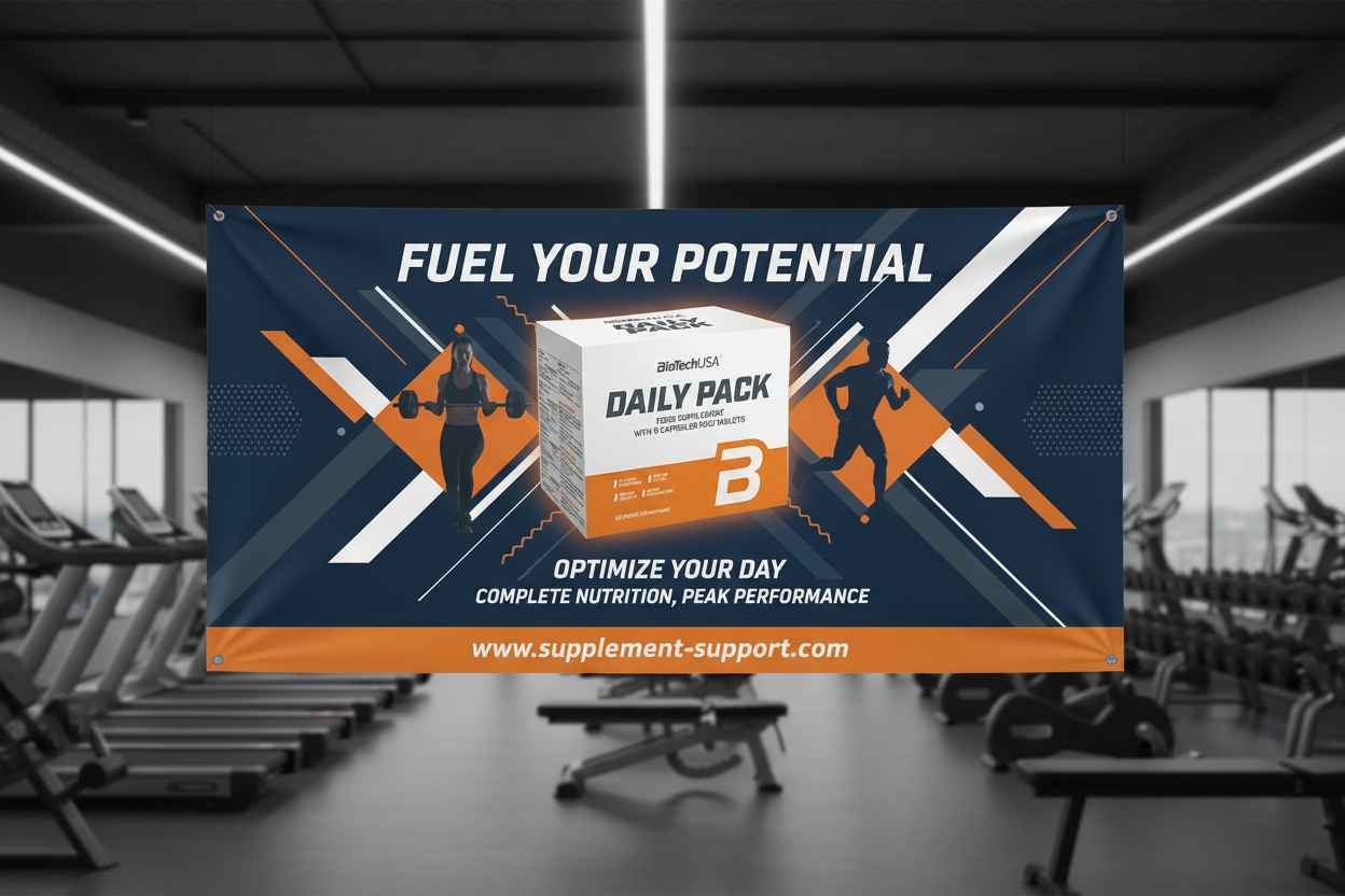 Daily Pack Nahrungsergänzung für Fitness und Sport – Optimiere deine Leistung im Gym