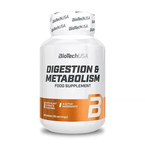 BioTech USA Digestion & Metabolism 60 Tabletten - Supplement-Support.com