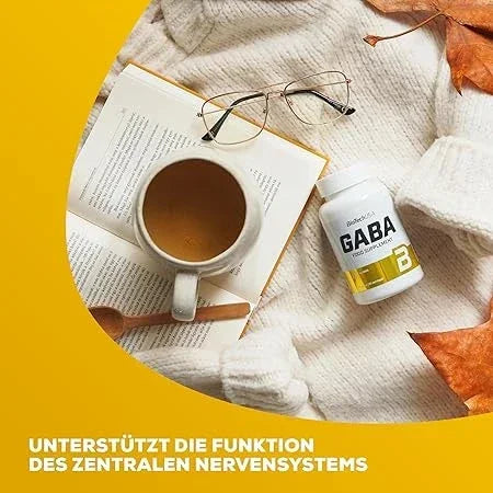 BioTech USA GABA - 60 Kapseln 500mg - Supplement-Support.com