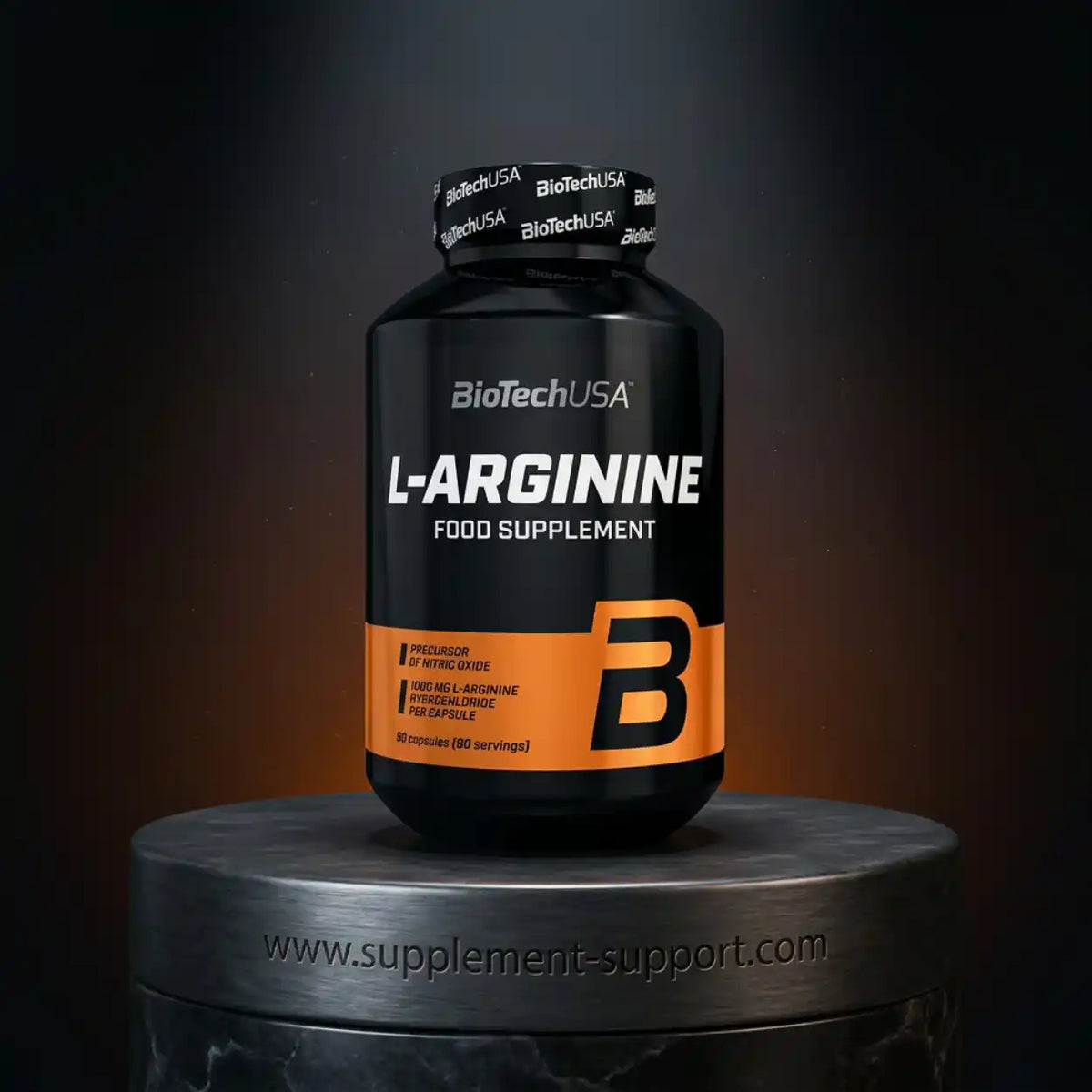 BioTech USA L-Arginine HCL 90 MEGA Kapseln