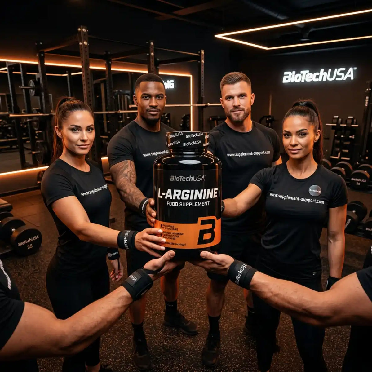 BioTech USA L-Arginine HCL 90 MEGA Kapseln