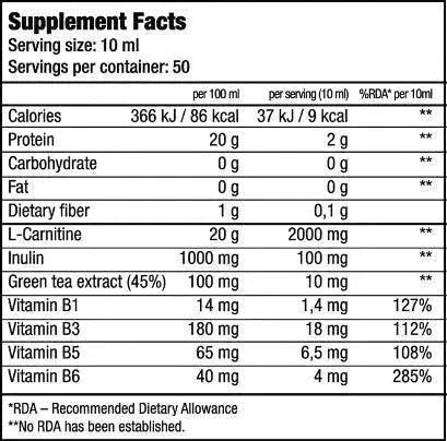 biotech l carnitine Universe Biotech L-Carnitine 3000mg Liquid (450ml) 30 Servings. – Online  Proteins (MEDGLOBE THERAPEUTICS LIMITED) main image 0