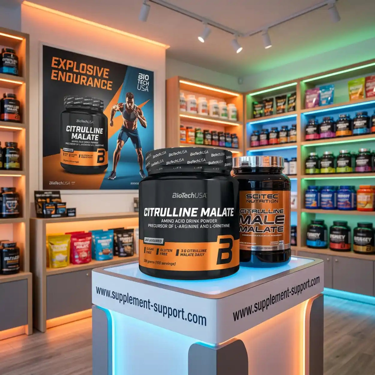 BioTech USA L-Citrulline 300g Pulver