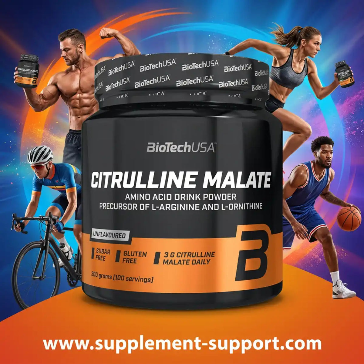 BioTech USA L-Citrulline 300g Pulver