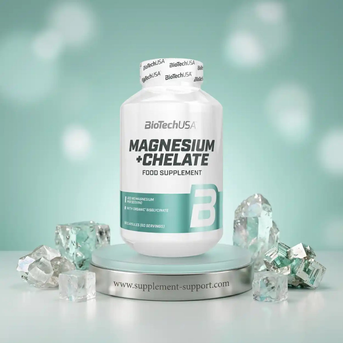 BioTech USA Magnesium + Chelate 60 Kapseln