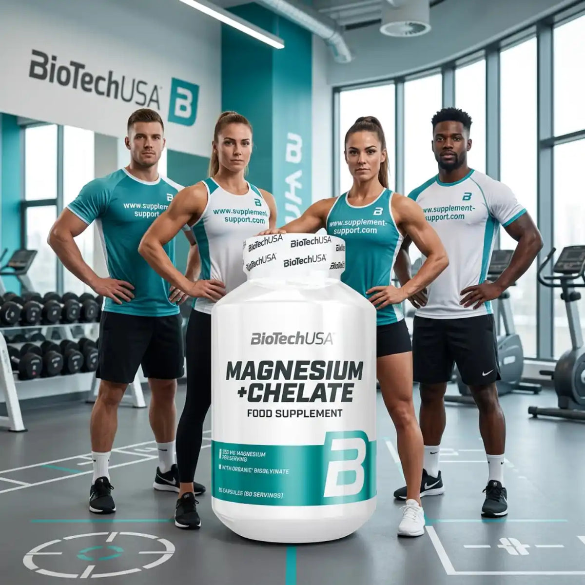 BioTech USA Magnesium + Chelate 60 Kapseln