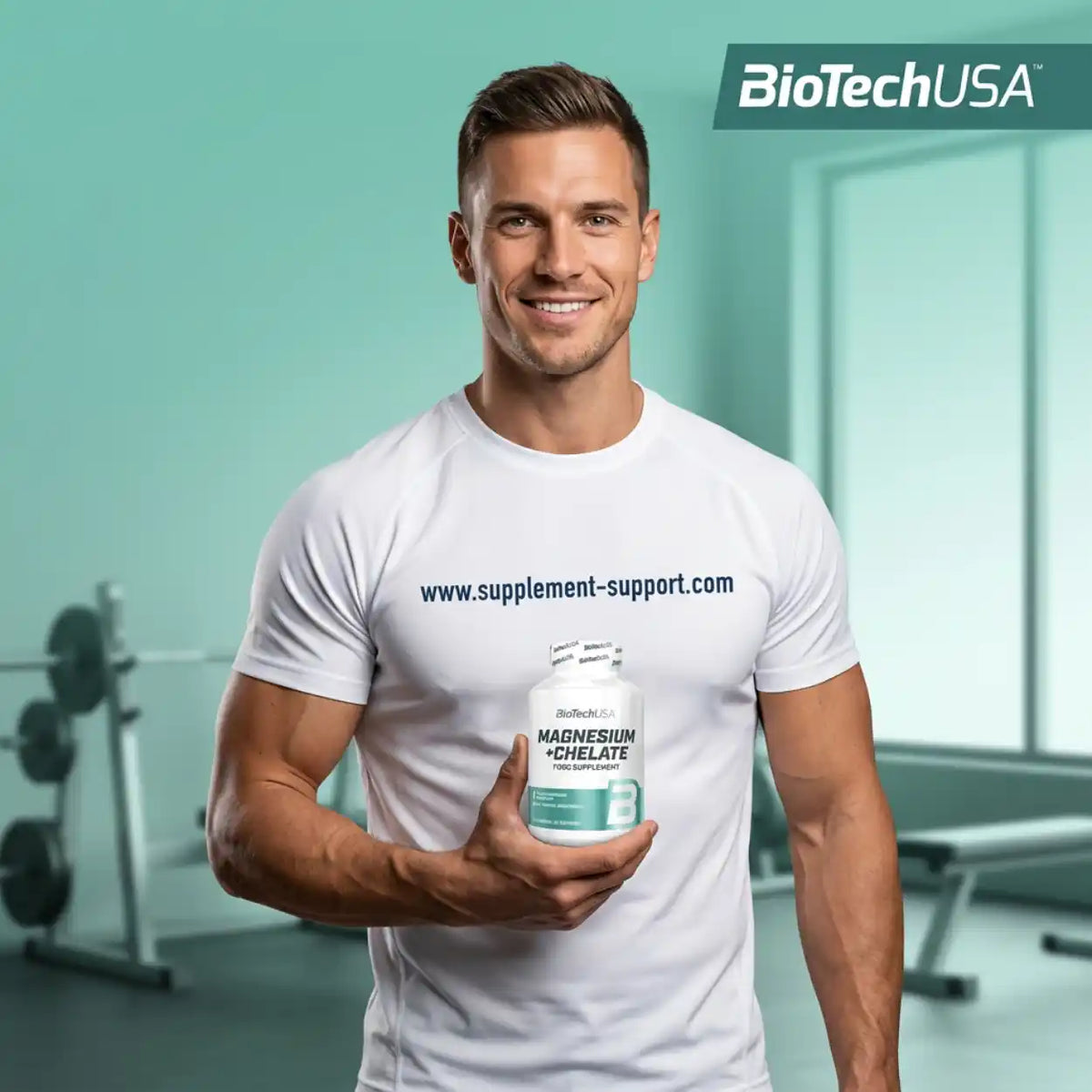 BioTech USA Magnesium + Chelate 60 Kapseln