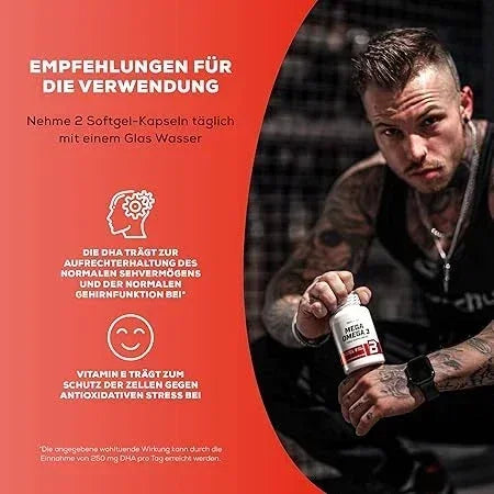 Biotech USA Omega 3 180x500mg - Supplement-Support.com