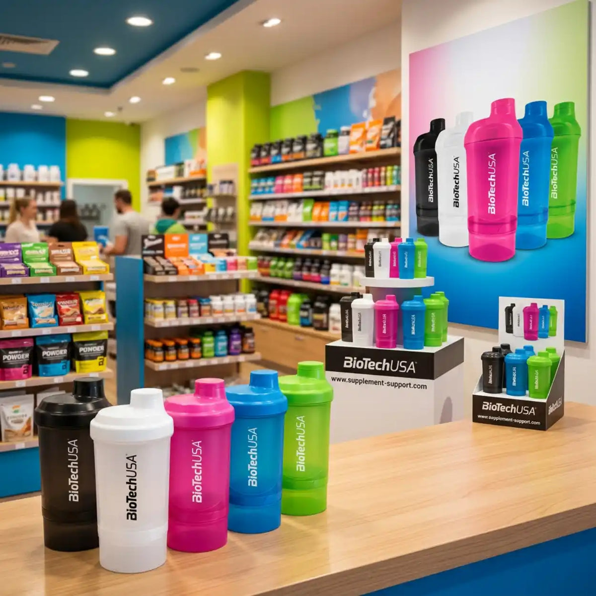BioTech USA Wave - Nano Shaker / 300 ml + 150 ml