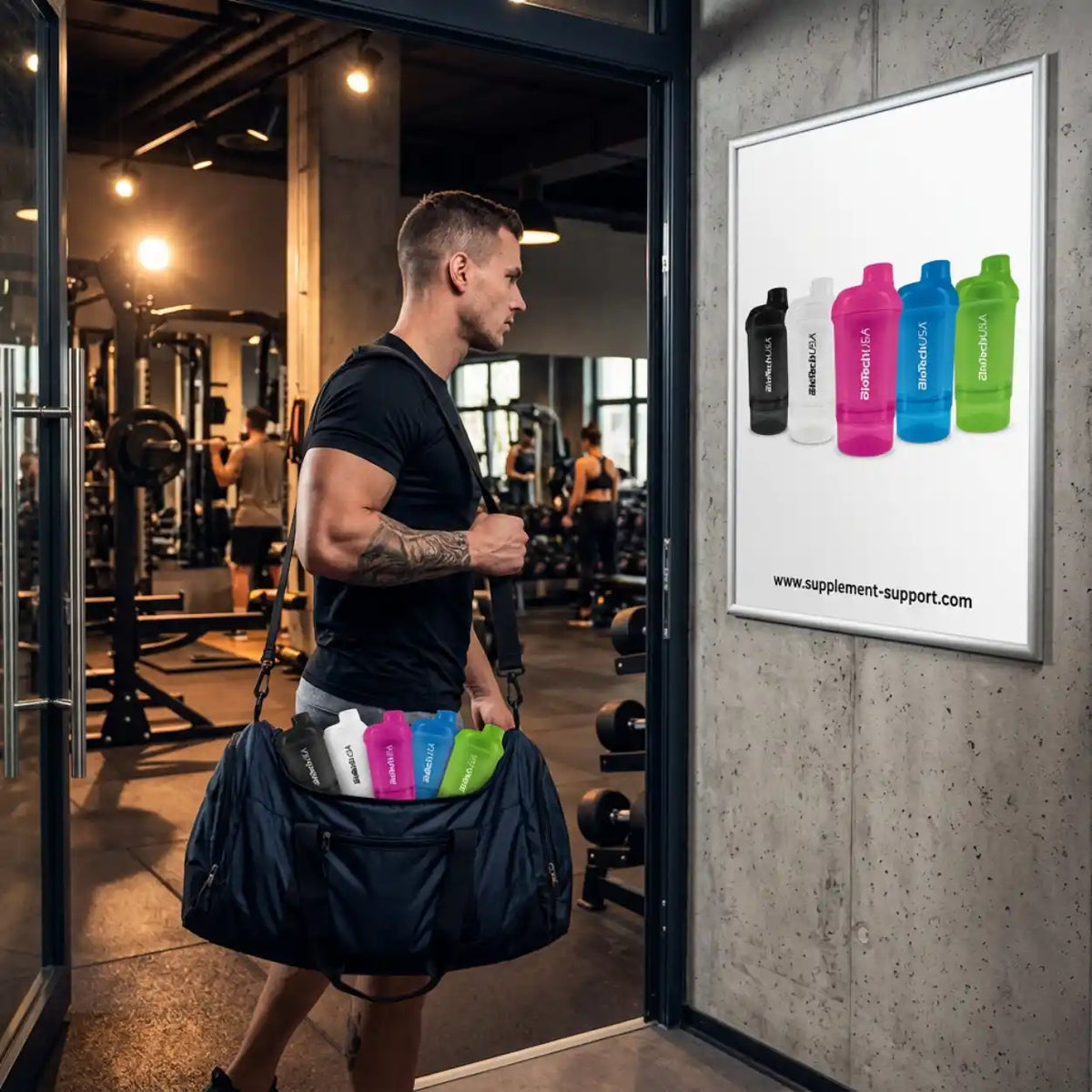 BioTech USA Wave - Nano Shaker / 300 ml + 150 ml