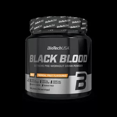 Black Blood NOX Pump Pre Workout Booster 330g - Supplement-Support.com