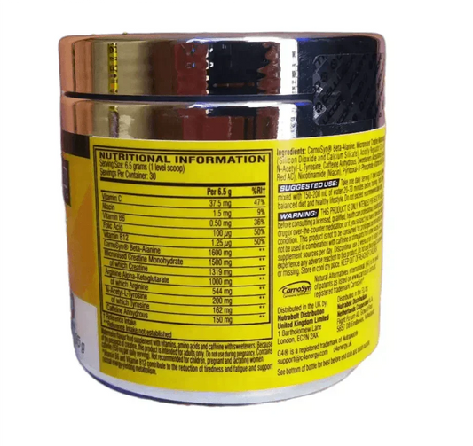 C4 Pre Workout Booster 195g - Supplement-Support.com