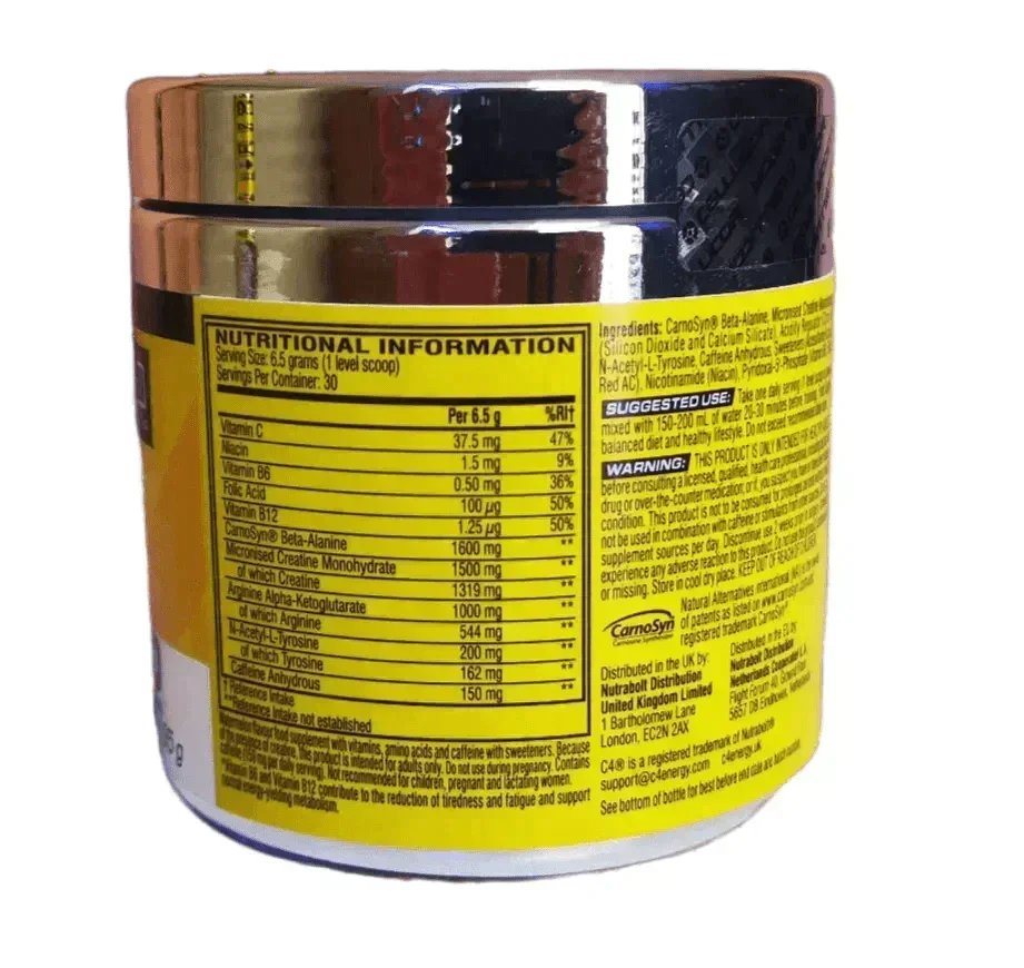 C4 Pre Workout Booster 195g - Supplement-Support.com