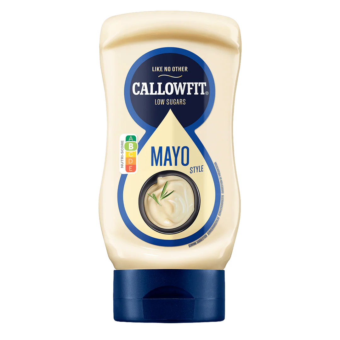 Callowfit Low Sugar Mayo Style Sauce, low carb, fitnessfreundlich, mit Nutri-Score B