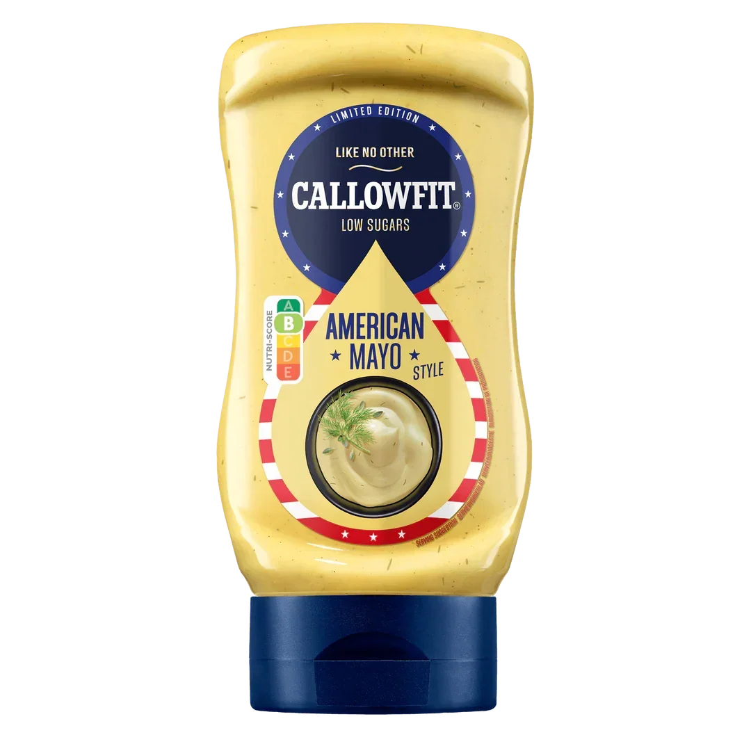 Callowfit American Mayo Style, low sugars, Limited Edition, ideal für Sportler und Fitness