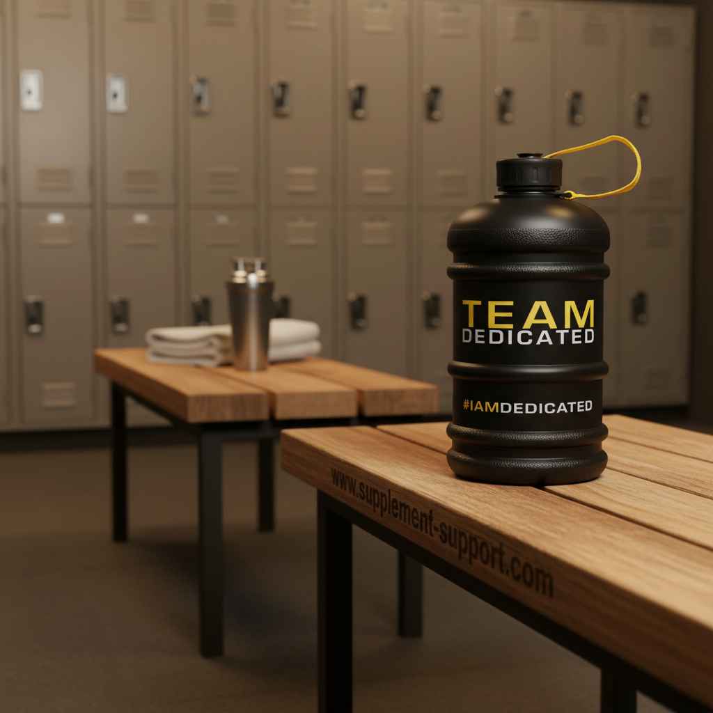 Dedicated Waterbottle - Matt Black 2,2L