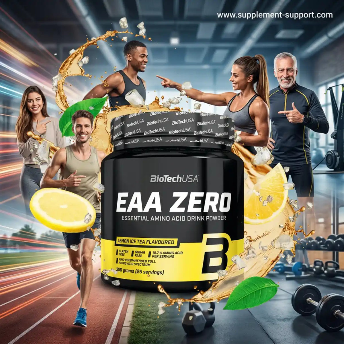 EAA ZERO Amino Acid Powder Complex 350g