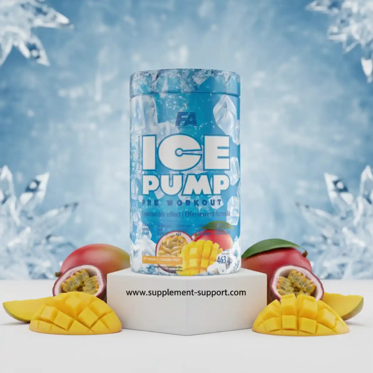ICE Pump Pre Workout Booster 463g - Supplement-Support.com