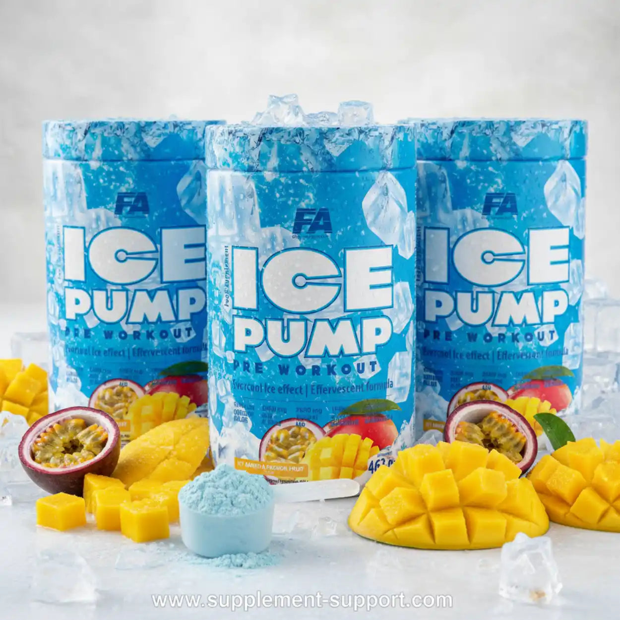 ICE Pump Pre Workout Booster 463g - Supplement-Support.com