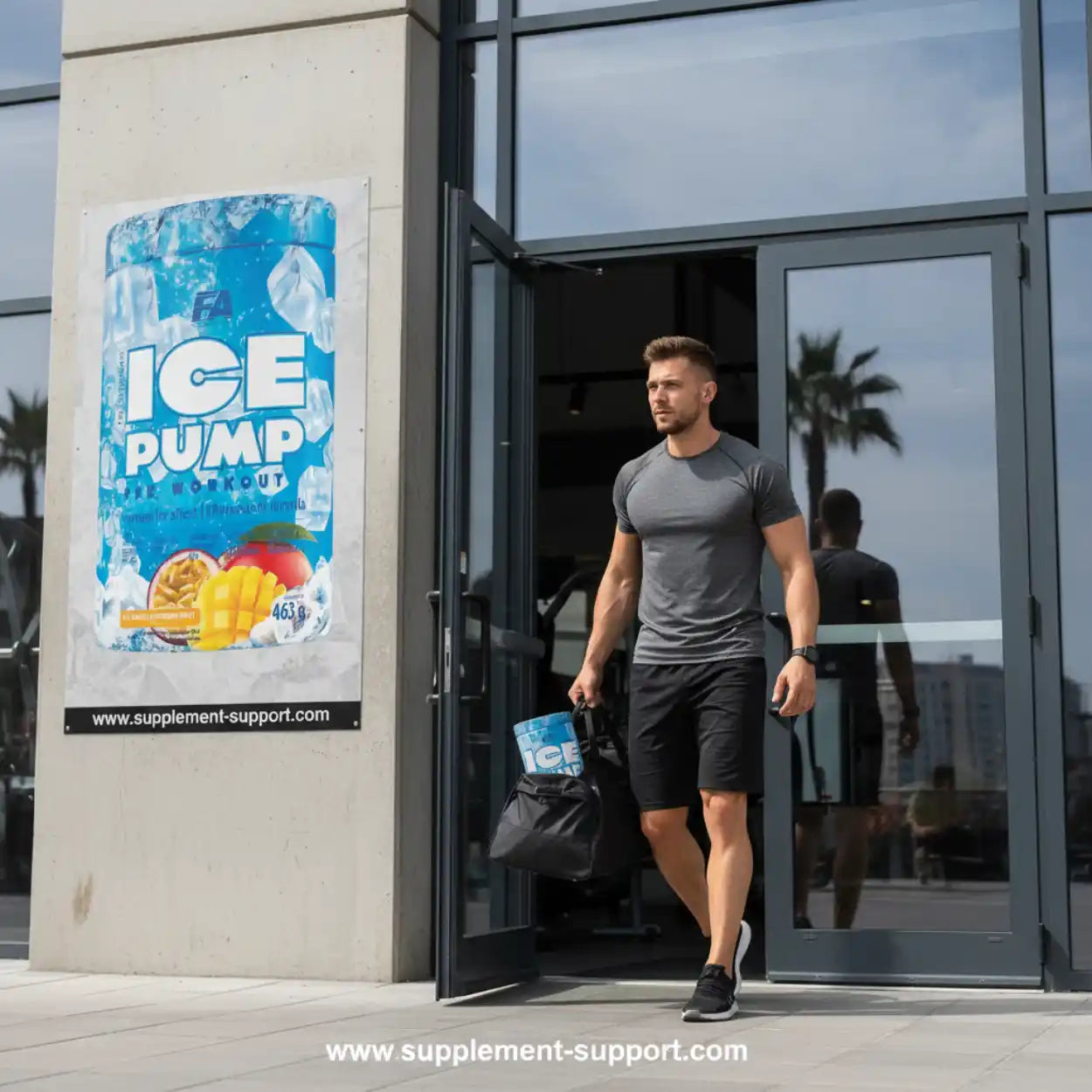 ICE Pump Pre Workout Booster 463g - Supplement-Support.com
