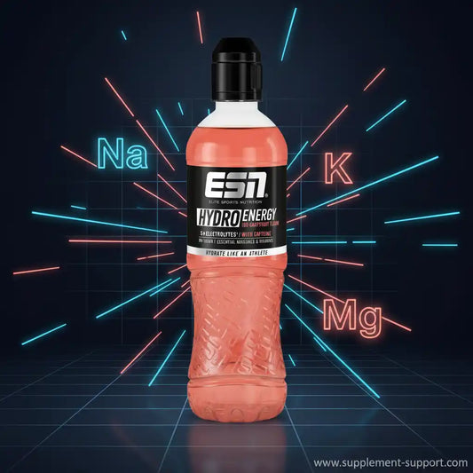 ESN Hydro Energy Grapefruit mit Elektrolyten und Koffein für Athleten