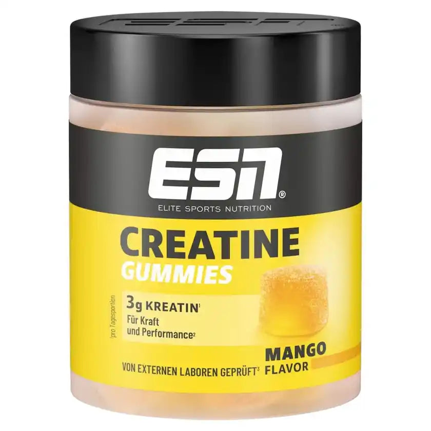 ESN Creatine Gummies Mango Geschmack für Kraft und Performance