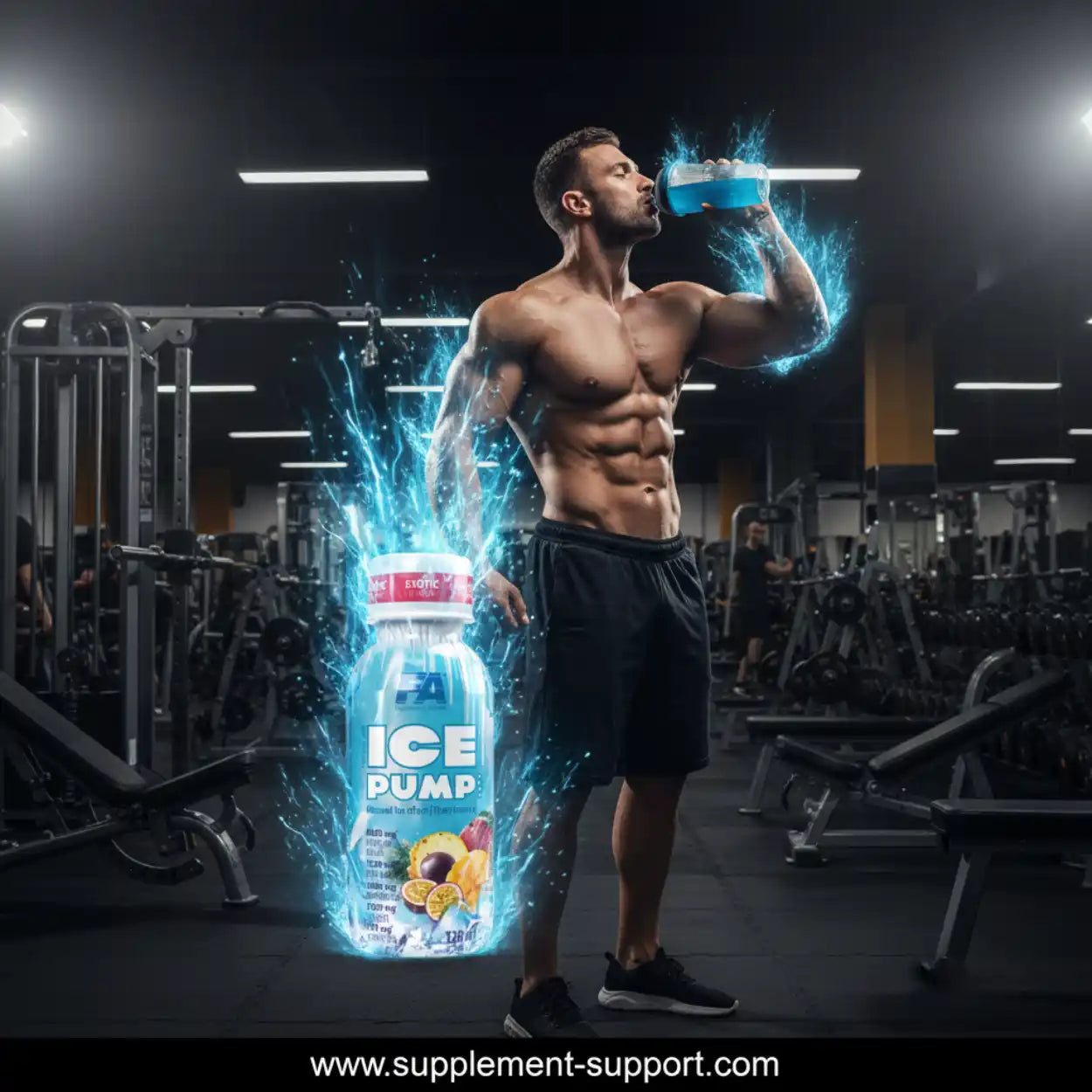 ICE PUMP Shot Pre Workout Booster 24x120ml - Supplement-Support.com
