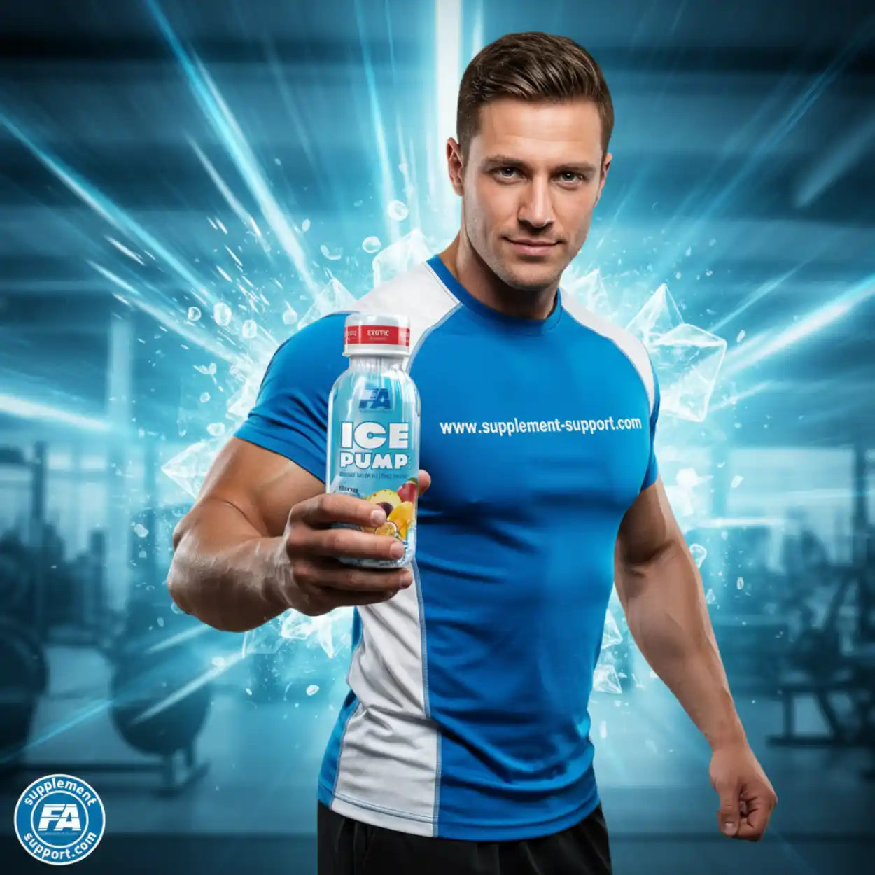 ICE PUMP Shot Pre Workout Booster 120ml - Supplement-Support.com