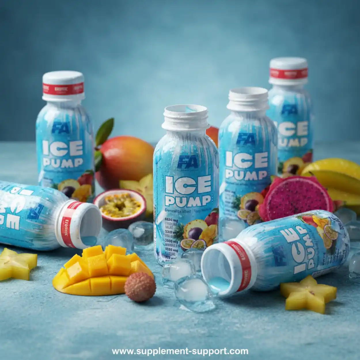 ICE PUMP Shot Pre Workout Booster 120ml - Supplement-Support.com