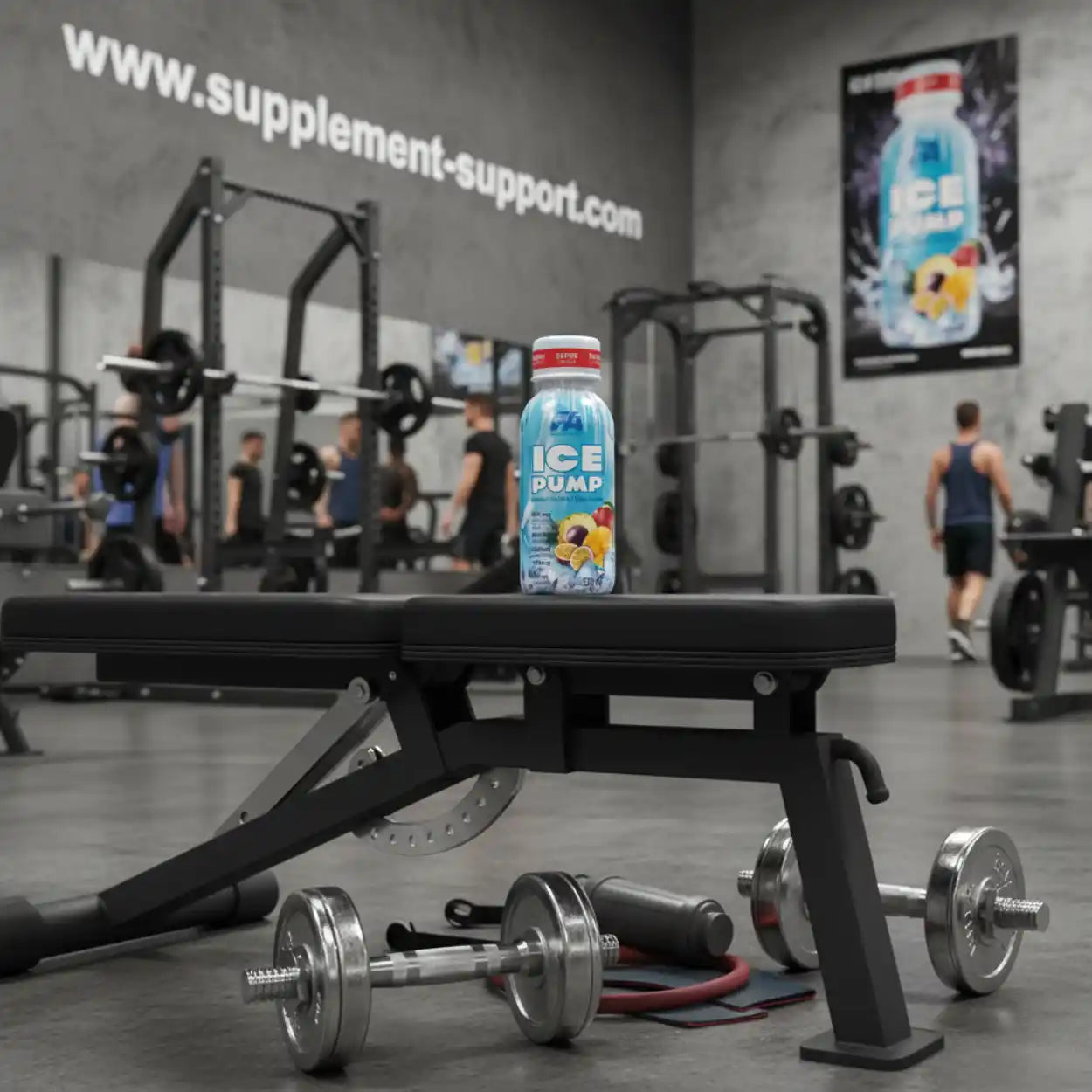 ICE PUMP Shot Pre Workout Booster 12x120ml - Supplement-Support.com