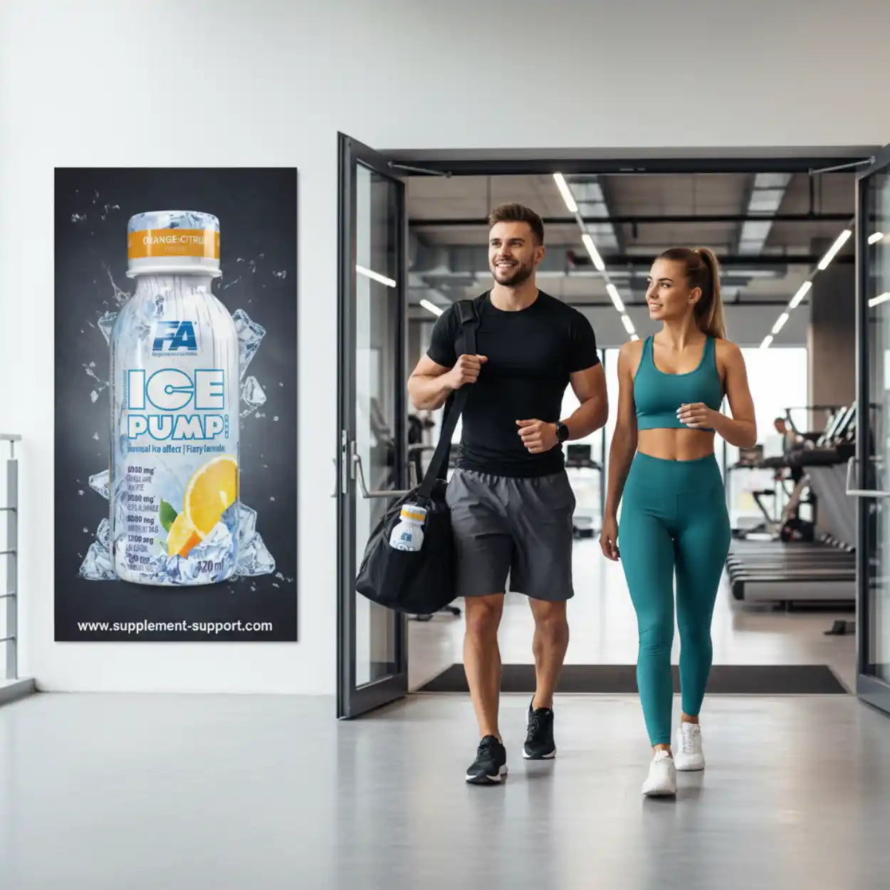 ICE PUMP Shot Pre Workout Booster 120ml - Supplement-Support.com