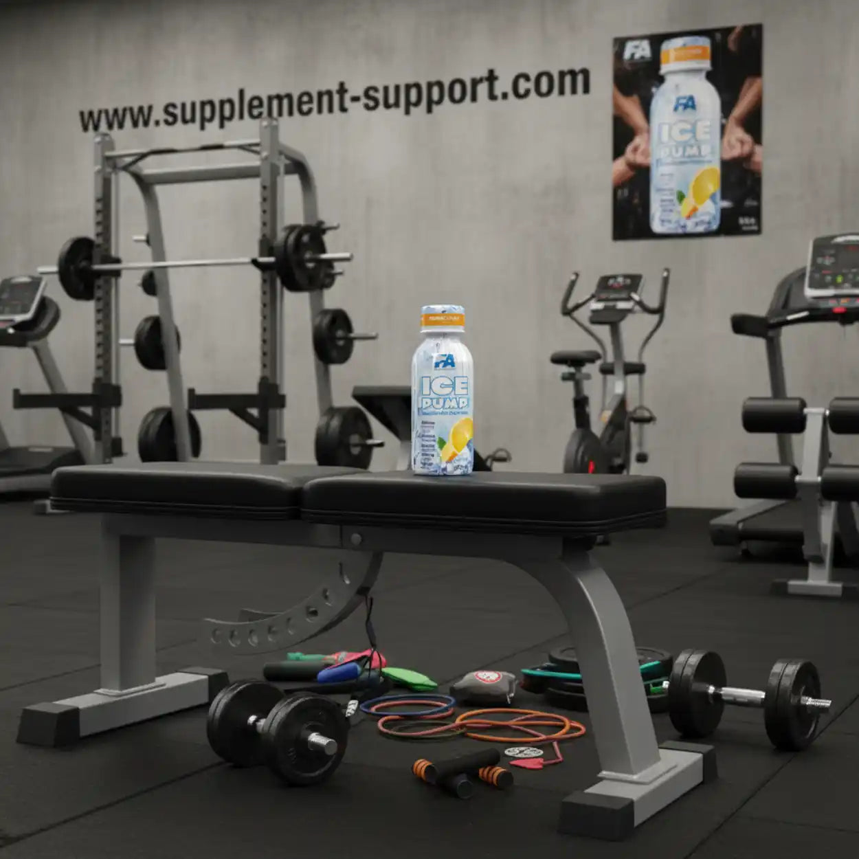ICE PUMP Shot Pre Workout Booster 24x120ml - Supplement-Support.com