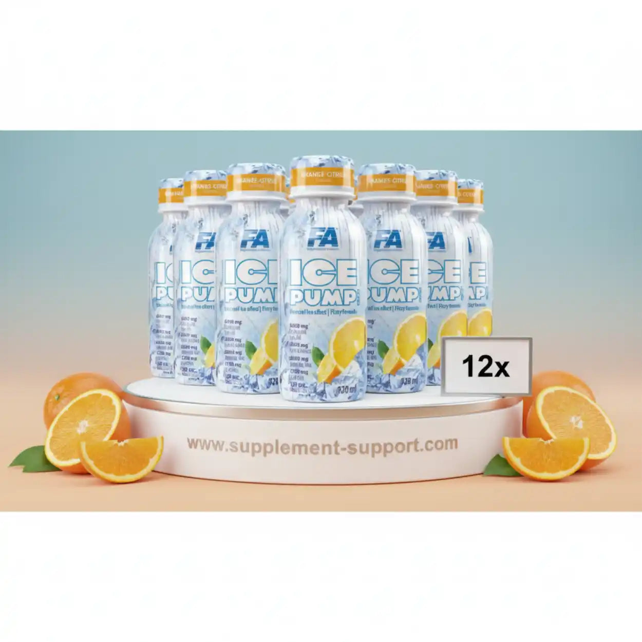 ICE PUMP Shot Pre Workout Booster 12x120ml - Supplement-Support.com