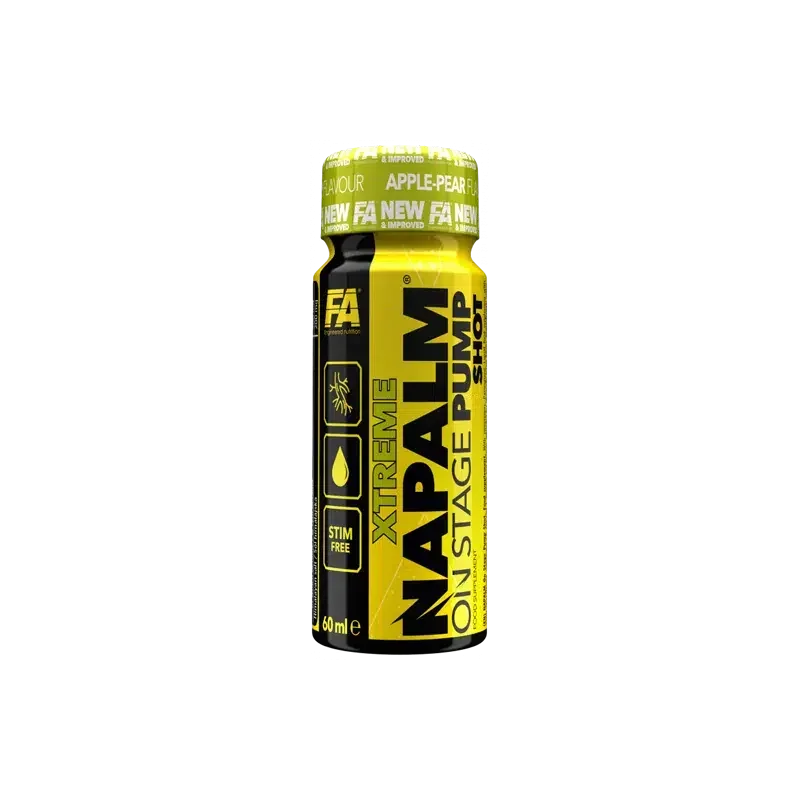 FA® NAPALM ON STAGE PUMP SHOTS 12x60ml - Supplement-Support.com