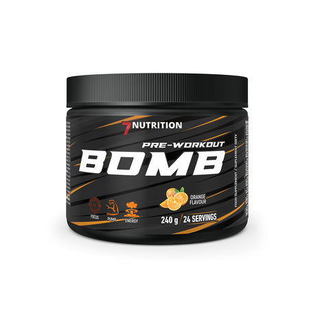 7Nutrition BOMB – Leistungsstarker Pre‑Workout Booster (240 g)
