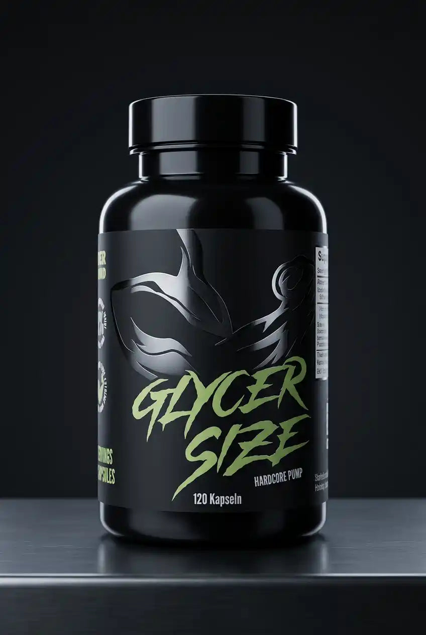 Glycer Size Pump Booster 120 Capsules