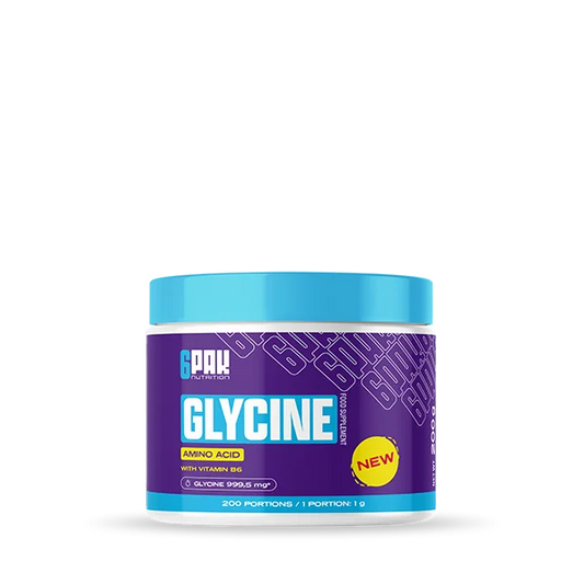 Glycin Aminosäure Nahrungsergänzung mit Vitamin B6, 200 Portionen, neues Produkt für Sportler