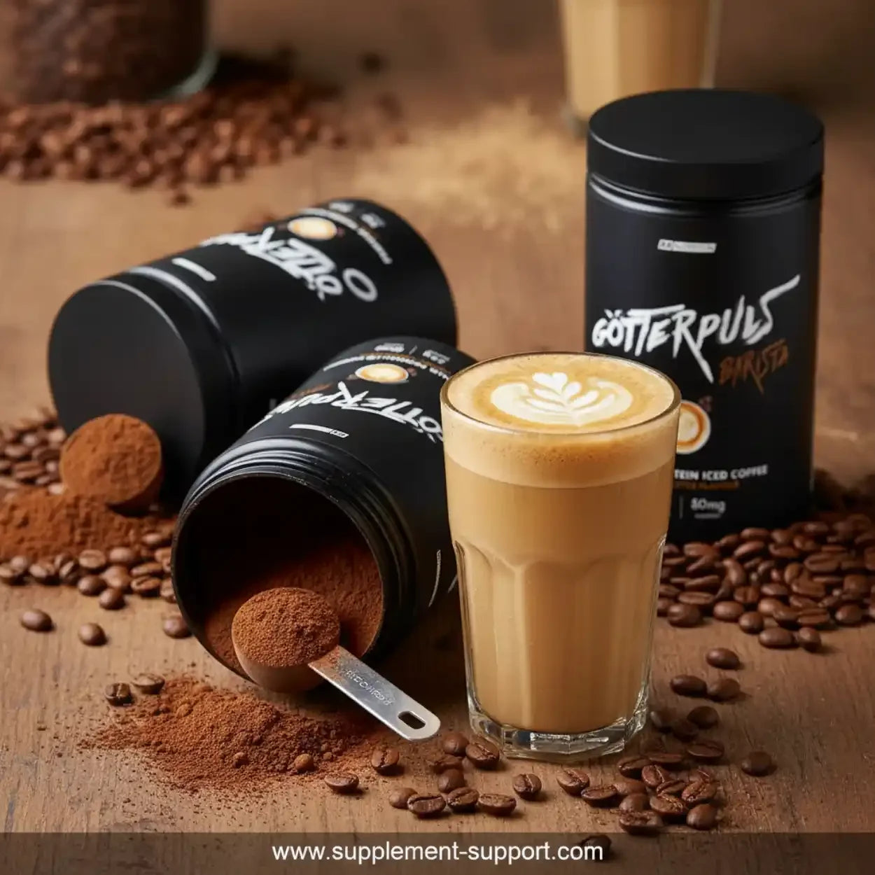 Götterpuls Barista - Premium Protein Iced Coffee 600g - Supplement-Support.com